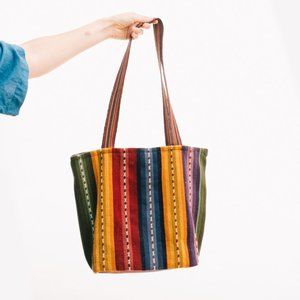 Hand dyed bag